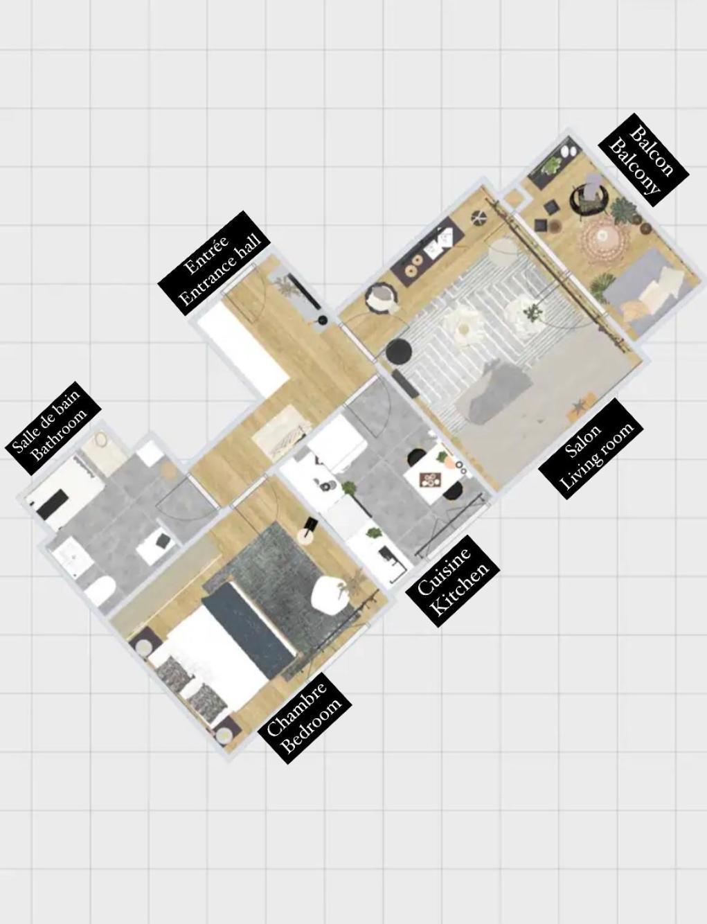 Le Cocon Blanc Metz - T2 - Parking Prive - Balcon - Nouvelle Ville, Gare Exterior foto